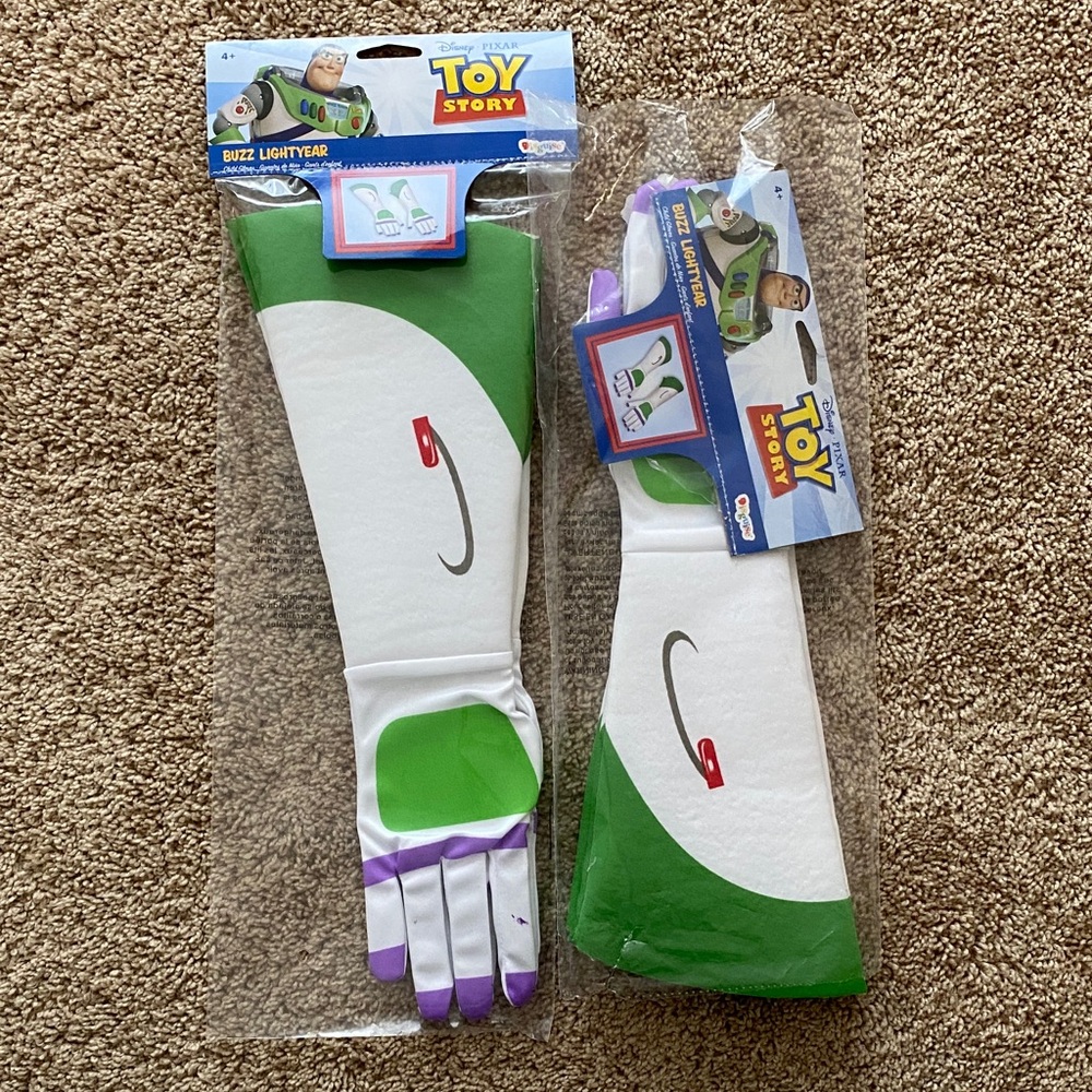 Toy Story Buzz Lightyear Costume Gloves